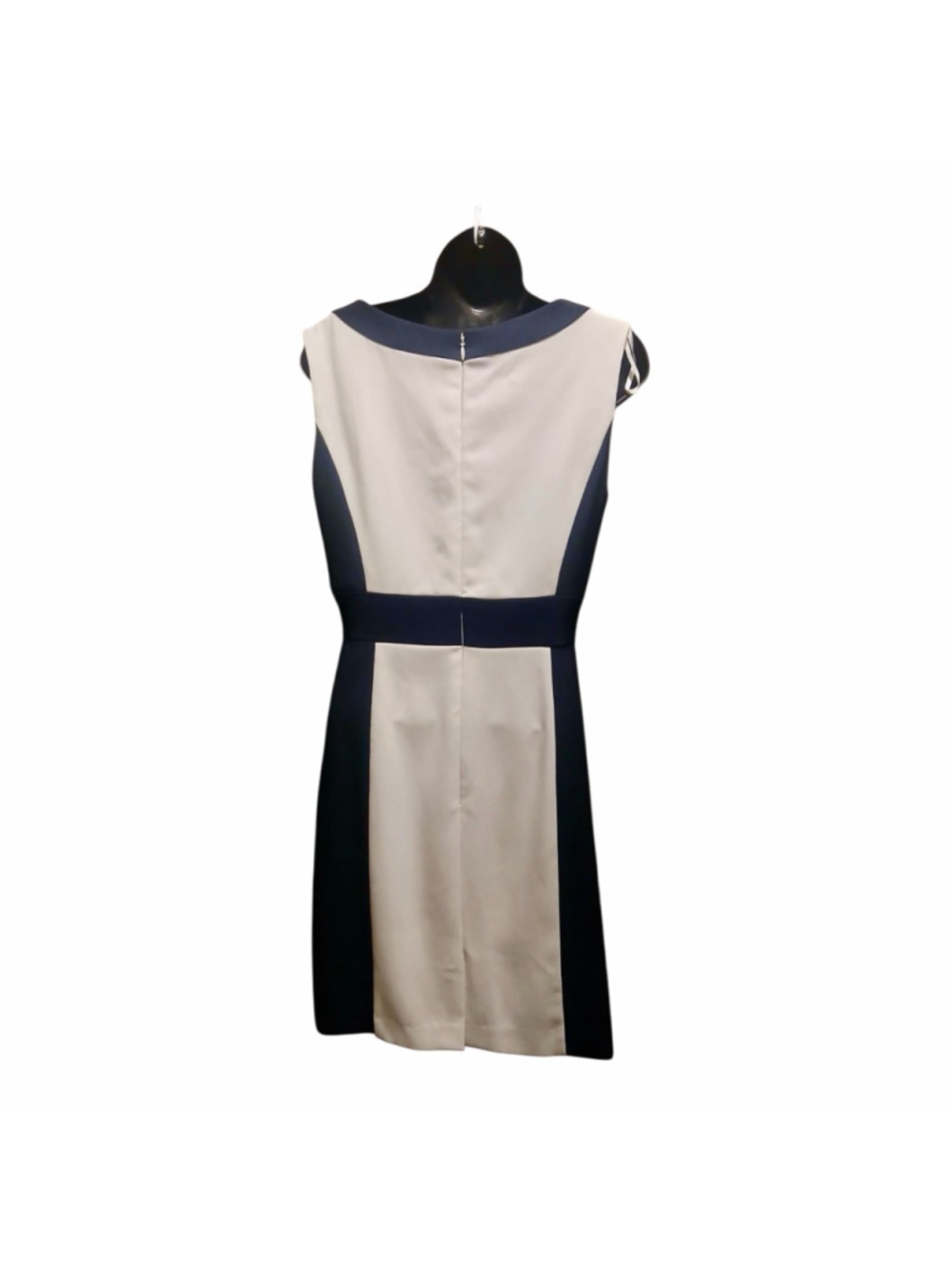 Women's Chelsea & Violet Navy White Colorblock Dress Size 4 - INV525 h - Picture 2 of 8